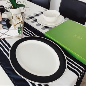Kate Spade New York Sadie Street Black Platter